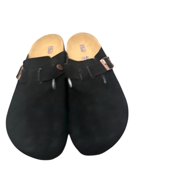 Birkenstock Boston Black Soft Footbed Clogs Size 40 - Picture 2 of 6